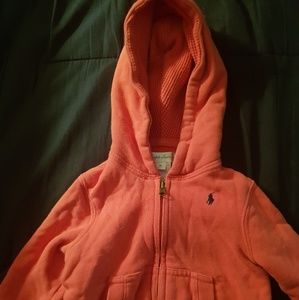 Baby Boys Ralph Lauren Zip Up Hoodie